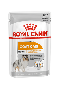 Royal Canin Coat Care natvoer hondenvoer zakjes 12x85g