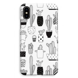 Cactusmotief: iPhone XS Max Volledig Geprint Hoesje
