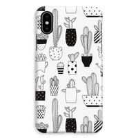 Cactusmotief: iPhone XS Max Volledig Geprint Hoesje