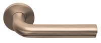 Formani deurkruk David Rockwell ECLIPSE DR101-G geveerd op rozet - PVD licht brons