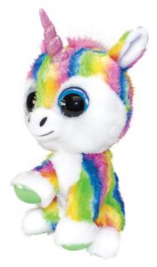 Lumo Stars knuffel Lumo Unicorn Dream multicolor 15 cm