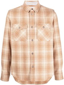 Woolrich chemise à carreaux - Marron