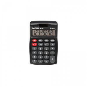 MAUL MJ 450 calculator Pocket Rekenmachine met display Zwart