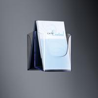 Sigel acrylic LH116 Folderhouder Acrylglas helder DIN A5 staand 1 stuk(s) Aantal vakken: 1 (b x h x d) 170 x 155 x 55 mm