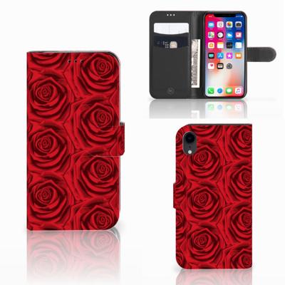 Apple iPhone Xr Hoesje Red Roses Apple iPhone Xr Hoesje Red Roses