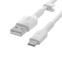Belkin BOOST↑CHARGE Flex USB-kabel 2 m USB 2.0 USB C Wit - thumbnail