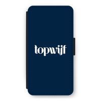 Topwijf Navy: iPhone 11 Flip Hoesje