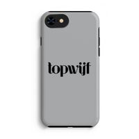 Topwijf Grijs Zwart: iPhone 8 Tough Case