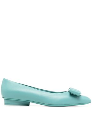 Ferragamo ballerines Viva - Bleu