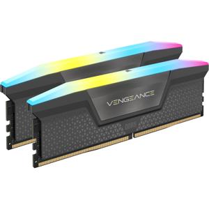 Corsair 64 GB DDR5-6200 (2x 32 GB) Dual-Kit werkgeheugen CMH64GX5M2B6200C32, Vengeance RGB, XMP 3.0