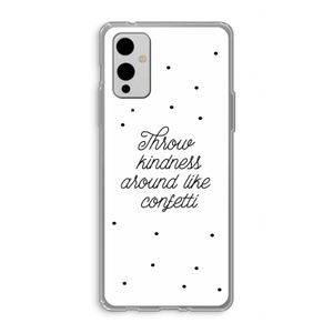 Confetti: OnePlus 9 Transparant Hoesje