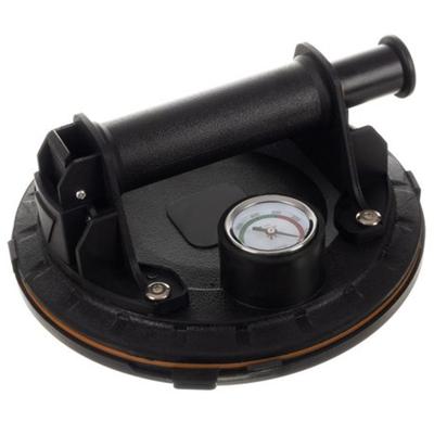 Bigstren Glas/tegel zuignap - met vacuumpomp/manometer - draagkracht 200 kilo - D20 cm