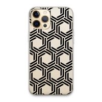 Geometrisch patroon: iPhone 13 Pro Max Transparant Hoesje