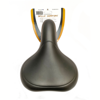 Ks Selle comfort zadel e-bike met handgreep zwart soft, zonder strop