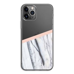 A touch of peach: iPhone 11 Pro Transparant Hoesje