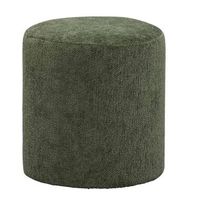 Hocker Wenen - groen - 40xØ37 cm - Leen Bakker