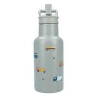 Kidzroom drinkfles sweet sips voertuigen, 350ml Kidzroom drinkfles sweet sips voertuigen, 350ml
