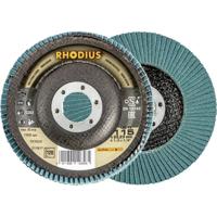 Rhodius 211517 Lamellenschijf Diameter 115 mm Boordiameter 22.23 mm RVS, Staal 1 stuk(s)