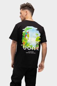 24 Uomo Paradise 2.0 T-shirt Zwart - Maat XS - Kleur: Zwart | Soccerfanshop