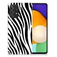 Samsung Galaxy A52 (5G/4G) TPU Hoesje Zebra