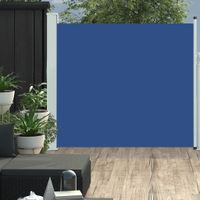 Tuinscherm uittrekbaar 170x300 cm blauw - thumbnail
