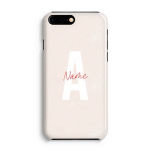 Strawberry Milkshake: iPhone 8 Plus Volledig Geprint Hoesje