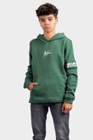 Malelions Captain Hoodie Kids Groen - Maat 128 - Kleur: Groen | Soccerfanshop