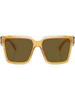 Prada Eyewear lunettes de soleil à monture oversize - Jaune