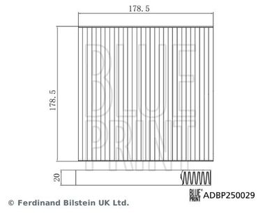 Interieurfilter ADBP250029