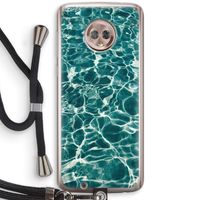 Weerkaatsing water: Motorola Moto G6 Transparant Hoesje met koord