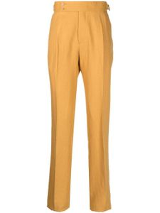 Man On The Boon. pantalon de costume à coupe droite - Jaune