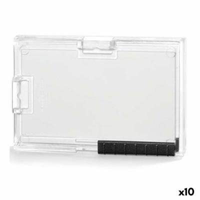 Identiteitskaarthoesje Durable PUSHBOX DUO Transparant Plastic 5,4 x 8,7 cm (10 Stuks)