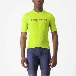 Castelli Prologo Lite fietsshirt korte mouw groen heren XXL