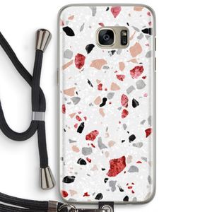 Terrazzo N°12: Samsung Galaxy S7 Edge Transparant Hoesje met koord