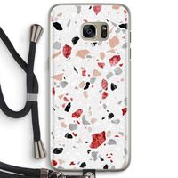 Terrazzo N°12: Samsung Galaxy S7 Edge Transparant Hoesje met koord