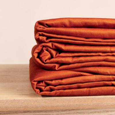 Verzwaringsdeken hoes - 140x200 cm - Bordeaux - Katoen