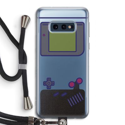 Game On: Samsung Galaxy S10e Transparant Hoesje met koord