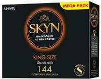 SKYN Large King Size Latexvrije Condooms 144 stuks (grootverpakking)