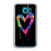 Melts My Heart: Samsung Galaxy S6 Transparant Hoesje