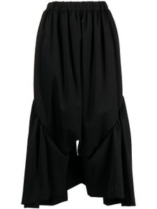 Comme Des Garçons pantalon court à coupe sarouel - Noir