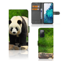 Samsung Galaxy S20 FE Telefoonhoesje met Pasjes Panda - thumbnail