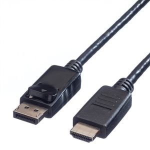 Value DisplayPort Kabel DP - HDTV, M/M 3 m