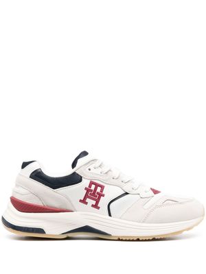 Tommy Hilfiger baskets à empiècements - Blanc