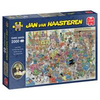 Jumbo Jan van Haasteren puzzel NK 2025 Mens erger je niet - 2000 stukjes Jumbo Jan van Haasteren puzzel NK 2025 Mens erger je niet - 2000 stukjes