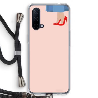 High heels: OnePlus Nord CE 5G Transparant Hoesje met koord