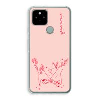 Best Friends: Google Pixel 5 Transparant Hoesje