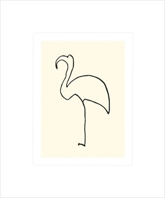 Kunstdruk Pablo Picasso - Le flamand rose 50x60cm