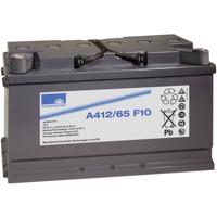 GNB Sonnenschein A412/65 F10 Loodaccu 12 V 65 Ah Loodgel (b x h x d) 353 x 196 x 175 mm M10-schroefaansluiting Onderhoudsvrij