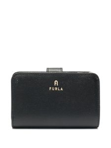 Furla portefeuille à plaque logo - Noir