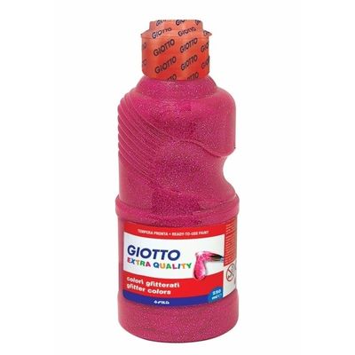 Tube roze glitter hobby verf 250 ml